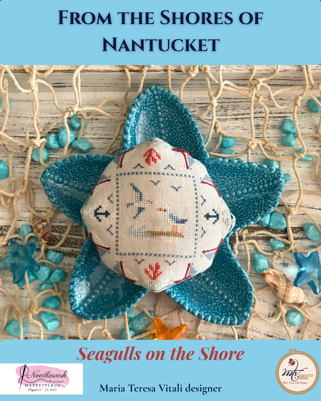 Seagulls on the Shore - From the Shores of Nantucket - MTV Designs