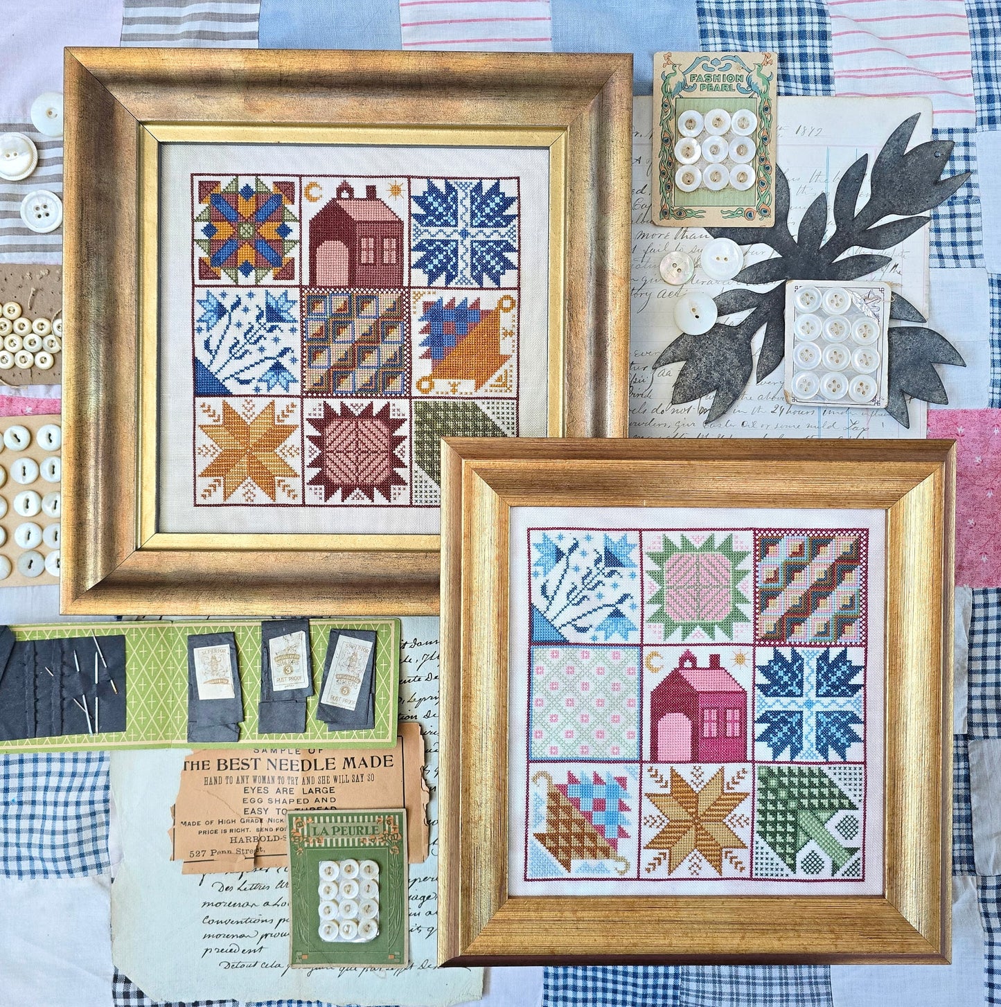 Quilt Squares - Kathy Barrick Needlework Designs