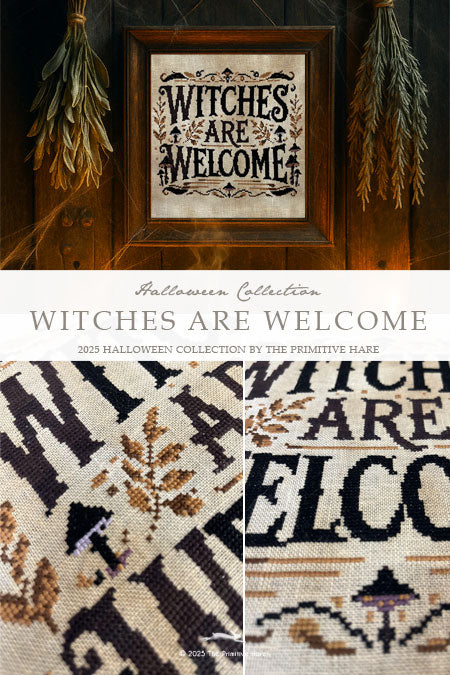 Witches Are Welcome Pattern - The Primitive Hare