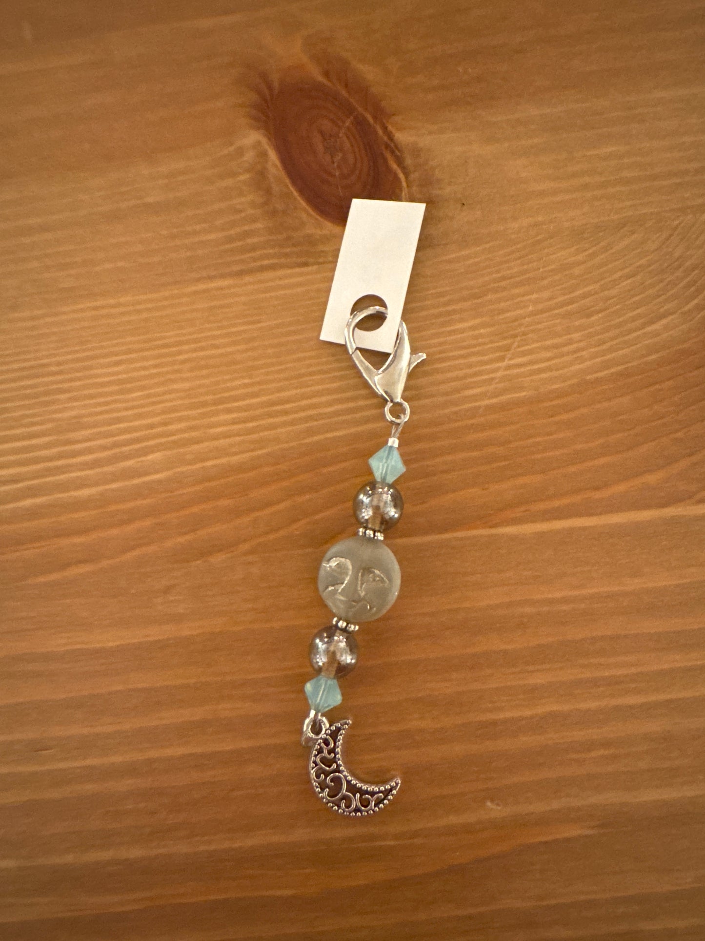 Crescent Moon Mini FOB - My Big Toe Designs
