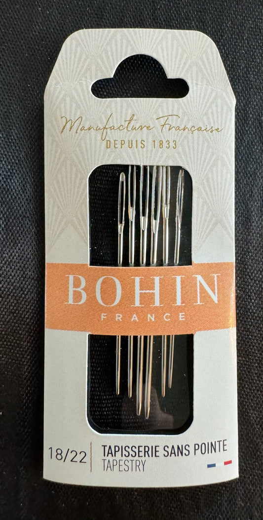 Size 18, 20, and 22 Bohin Tapestry Needles
