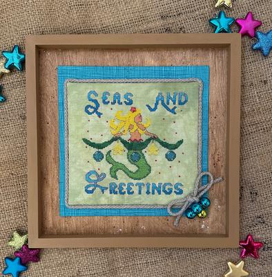 Seas And Greetings - Frony Ritter Designs  - 2026 Nashville Needlework Market PREORDER