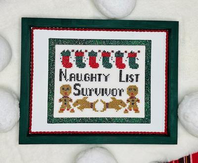 Naughty List Survivor - Frony Ritter Designs  - 2026 Nashville Needlework Market PREORDER