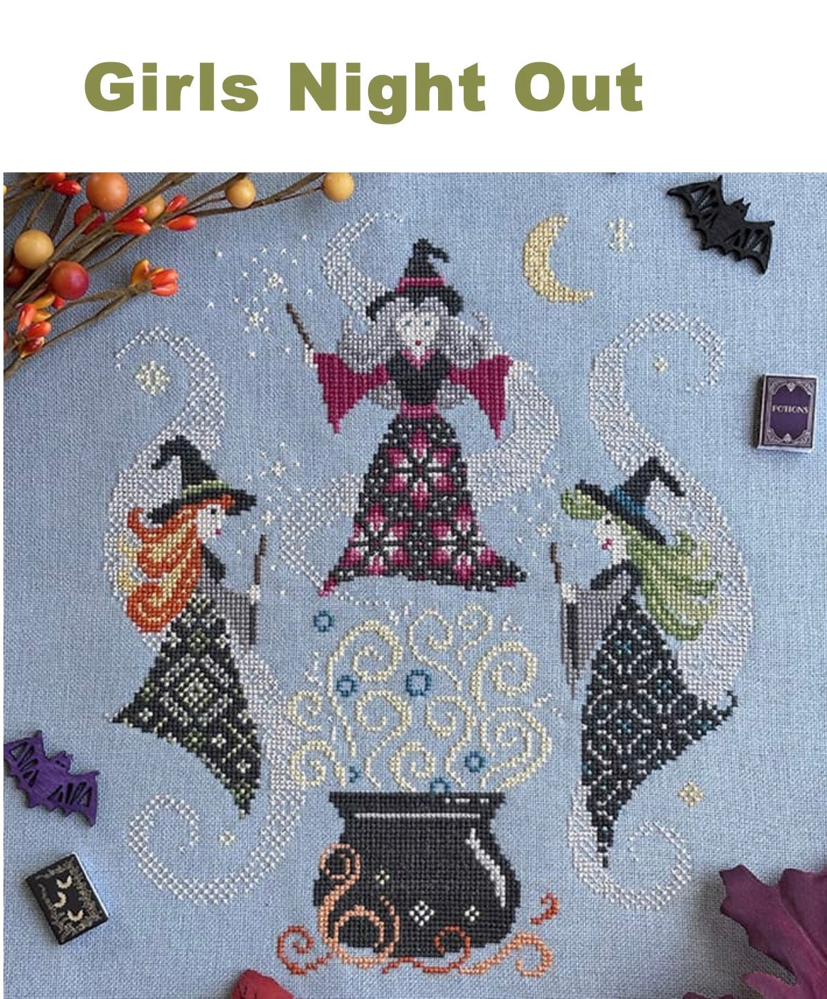 Girls Night Out - Love Poppet - 2026 Needlework Marketplace PREORDER