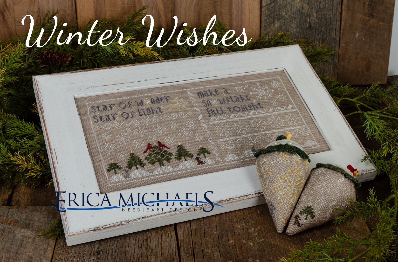 Winter Wishes - Erica Michaels – Bee Youtiful Sip and Stitchery