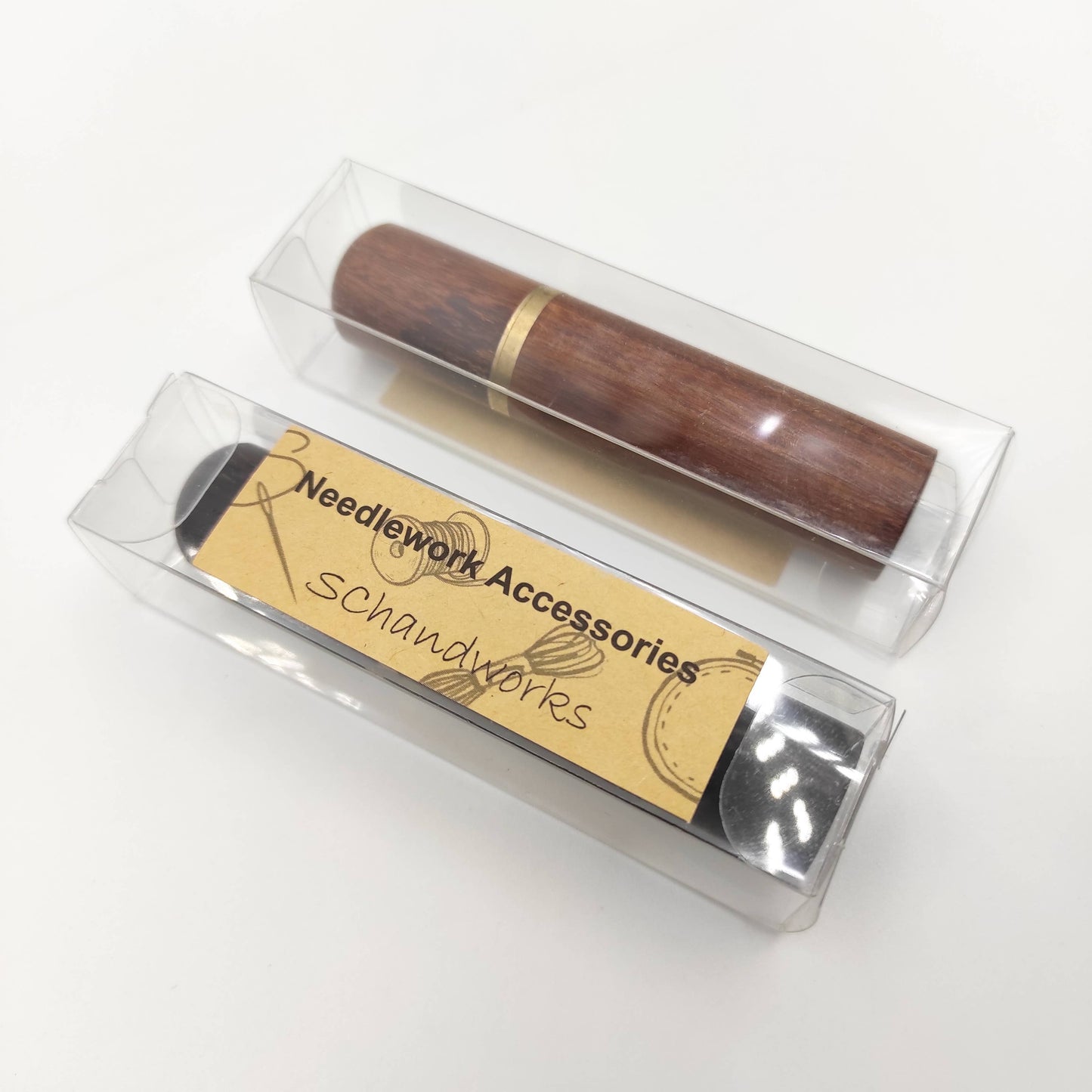 Macassar Ebony Needle Case