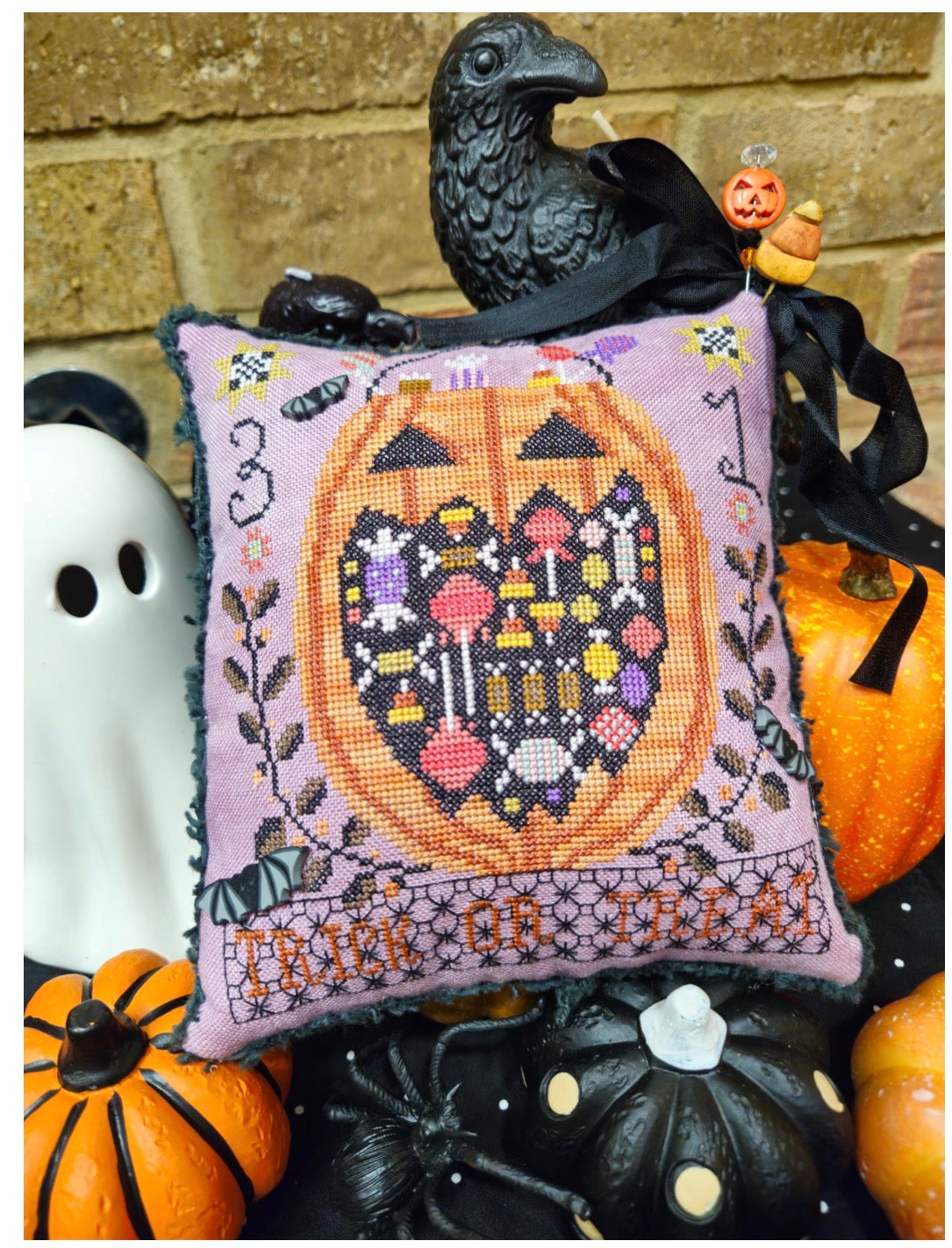 Trick Or Treat - Quaint Rose Needlearts - 2026 Needlework Marketplace PREORDER