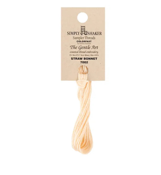 7002 Straw Bonnet - The Gentle Art