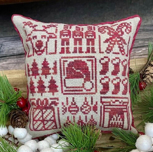 Christmas Pillow- Flossabilities