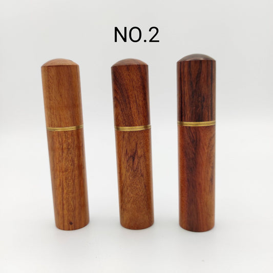 Rose Wood Needle Case