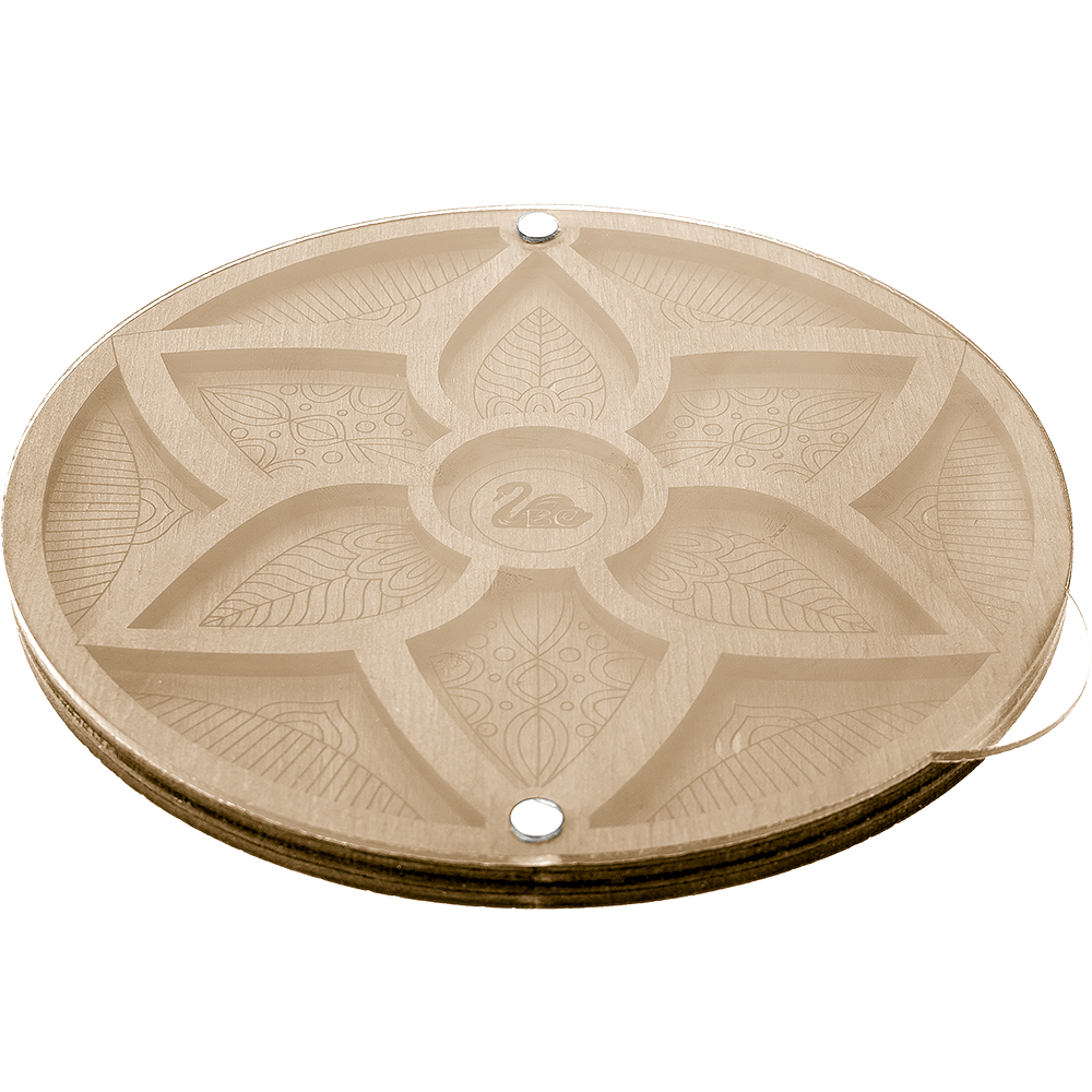 Small Flower Bead Organizer - Bead Storage Box with Transparent Cover