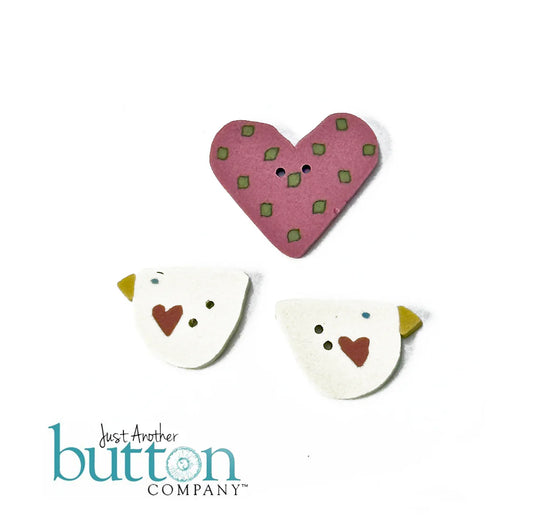 Love Mini Bag Button Collection - Just Another Button Company