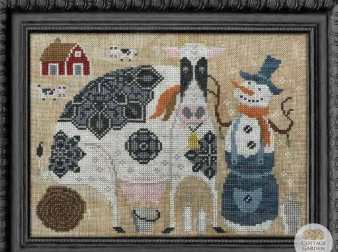 The Snowman Collector Pt 10 - The Countryman - Cottage Garden Samplings