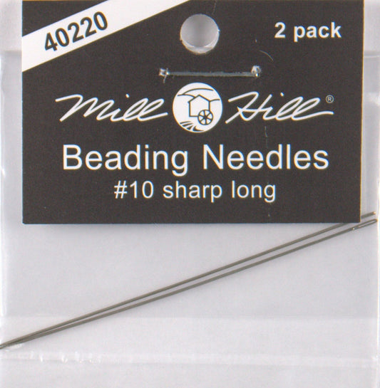 Mill Hill Beading Needle #10 Sharp Long