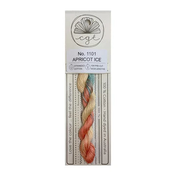 Apricot Ice (No. 1101) - Cottage Garden Threads