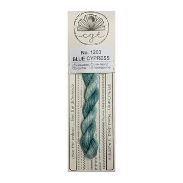 Blue Cypress (No. 1203) - Cottage Garden Threads