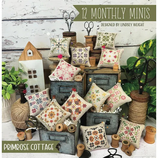 12 Monthly Minis - Primrose Cottage