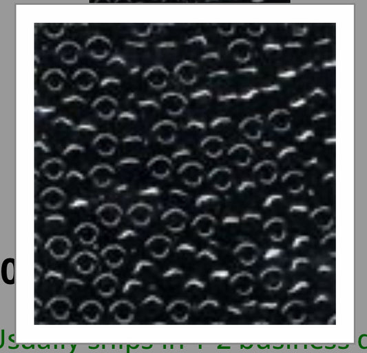 Mill Hill Glass Seed Beads - Petite Black - #42014
