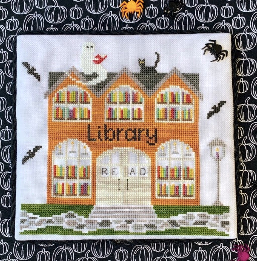 Library Spooky Hollow #6 -Little Stitch Girl