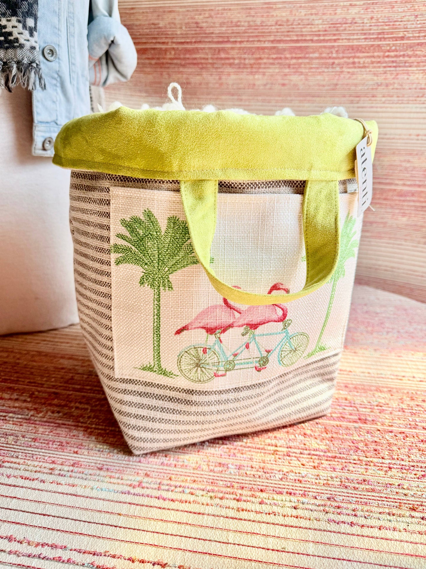 Flamingo Hope Basket– Atenti