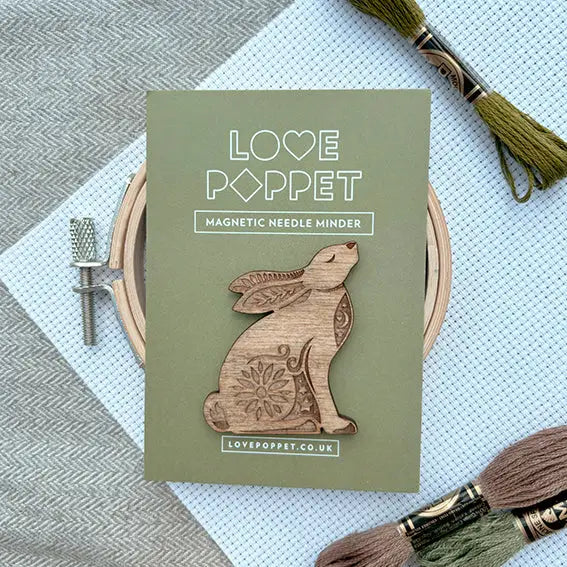 Stargazing Rabbit Needle Minder