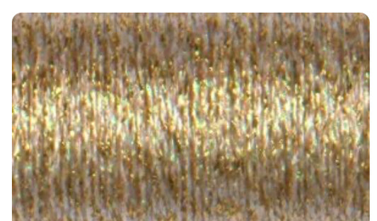 Heliodor (3221) - #4 Very Fine Metallic Braid - Kreinik