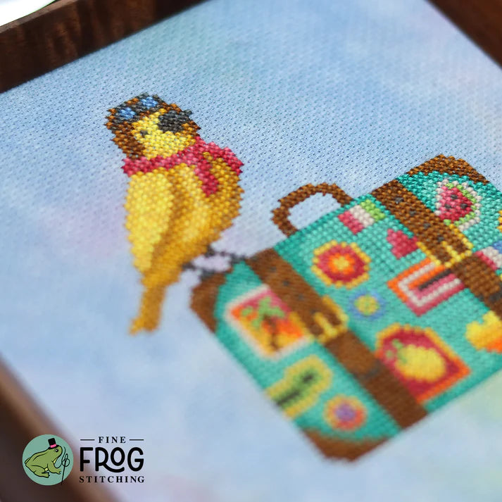 Bird Globetrotter - Fine Frog Stitching