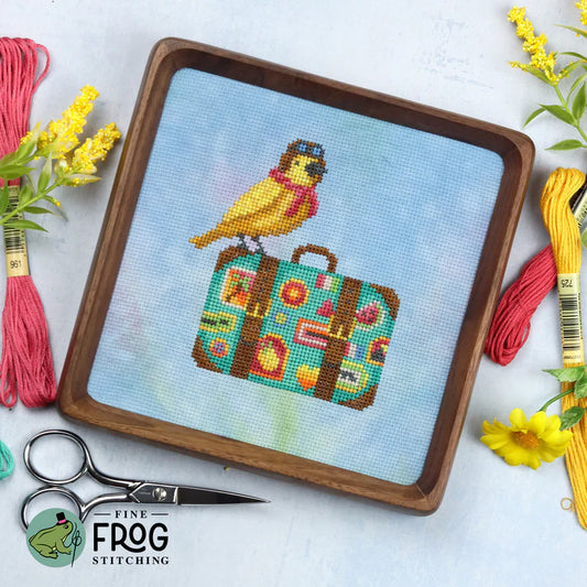 Bird Globetrotter - Fine Frog Stitching