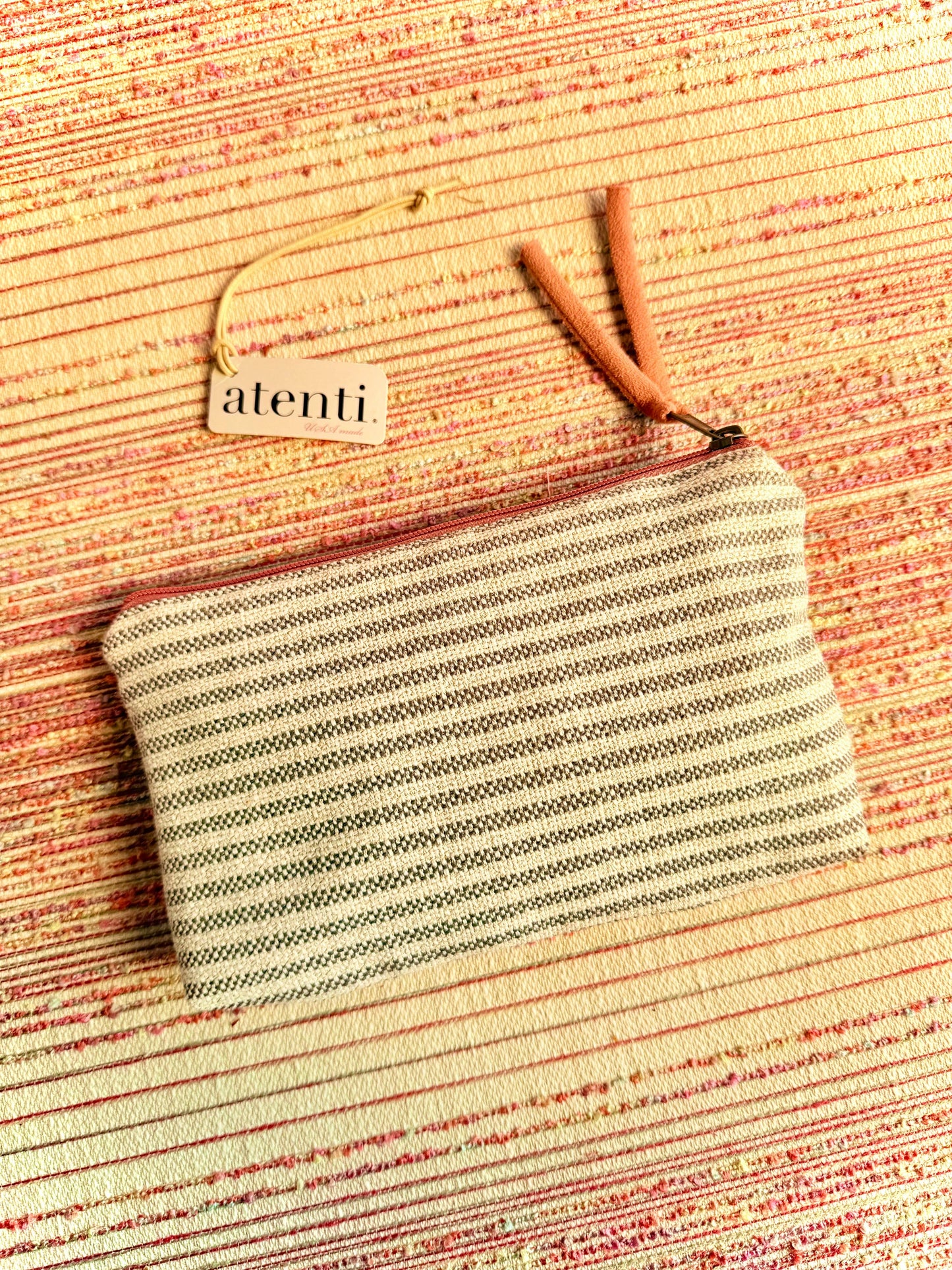 Flamingo Tall Tool Zipper Pouch - Atenti
