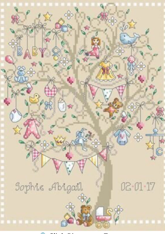 Baby Girl Tree- Shannon Christine Designs