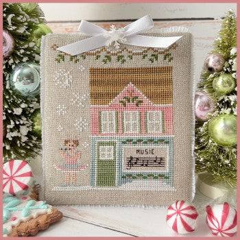 Mirliton's Music Store - Nutcracker Village - Cottage Country Needleworks