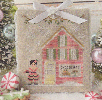 Spanish Chocolate Shop - Nutcracker Village - Cottage Country Needleworks