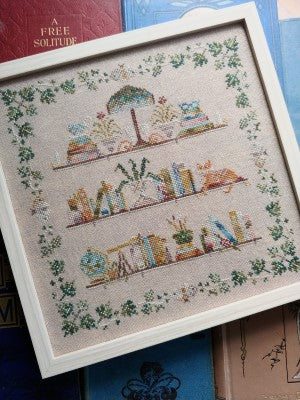 In The Library Pattern - Mojo Stitches