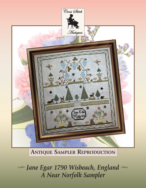 Jane Egar 1790  - Cross Stitch Antiques  - 2026 Nashville Needlework Market PREORDER