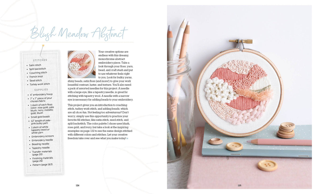 Cozy Stitches: 12 Calm & Creative Embroidery Projects Book