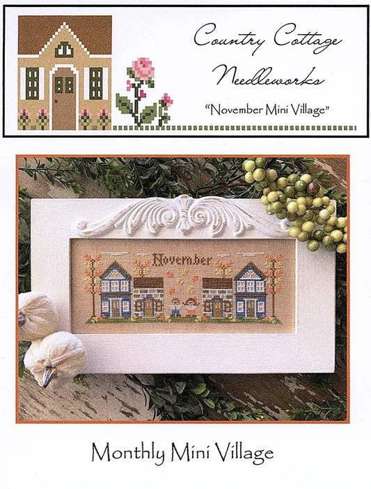 November - 2025 Monthly Minis - Country Cottage Needleworks