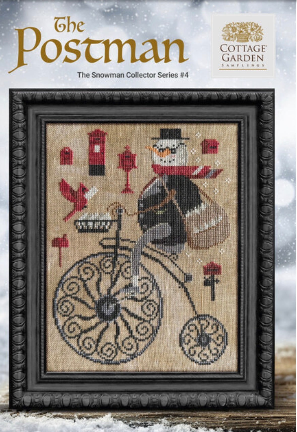 The Snowman Collector Pt 4 - The Postman - Cottage Garden Samplings
