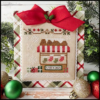 Christmas Stocking Stand - Christmas Market Series - Country Cottage Needleworks
