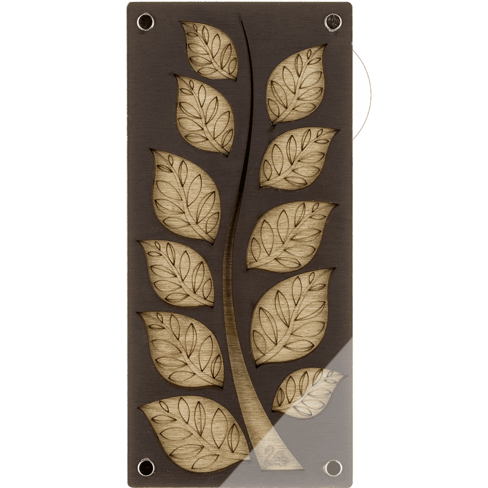 Leaf Storage Bead Box - Bead Organizer with Transparent Cover