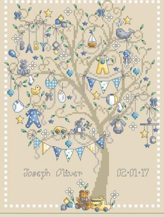 Baby Boy Tree - Shannon Christine Designs