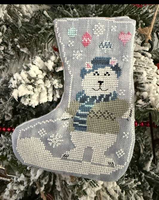 Polar Bear Stocking - Romy’s Creations