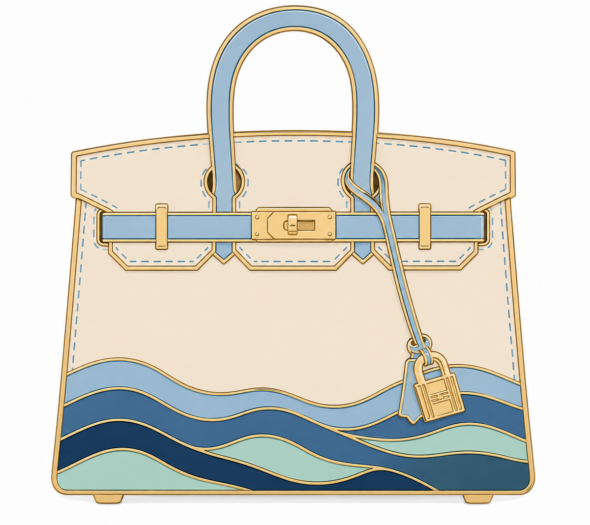 The Beach Bag Needle Minder