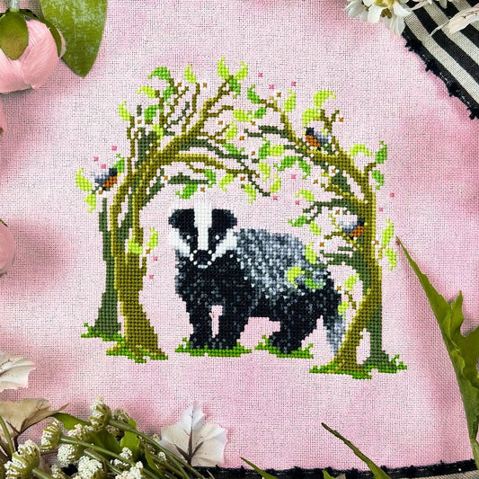 Badger in the Burrow - Stitch Crypt - 2026 Nashville Needlework Market PREORDER
