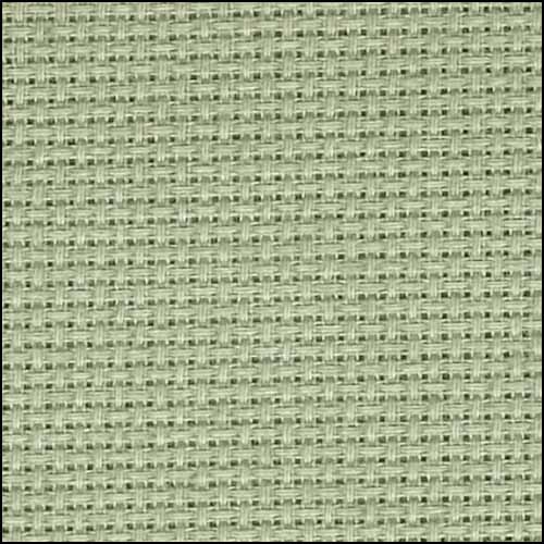 14 Count Aida Celadon by Zweigart