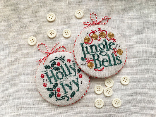 Joyful Christmas Ornaments 2026 - Stitches by Ethel - 2026 Needlework Marketplace PREORDER