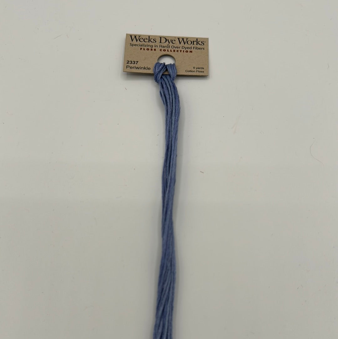 Periwinkle (2337)- Weeks Dye Works – Bee Youtiful Sip and Stitchery
