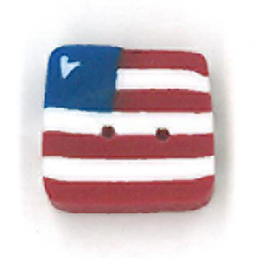 Tiny Square Flag - Just Another Button Company