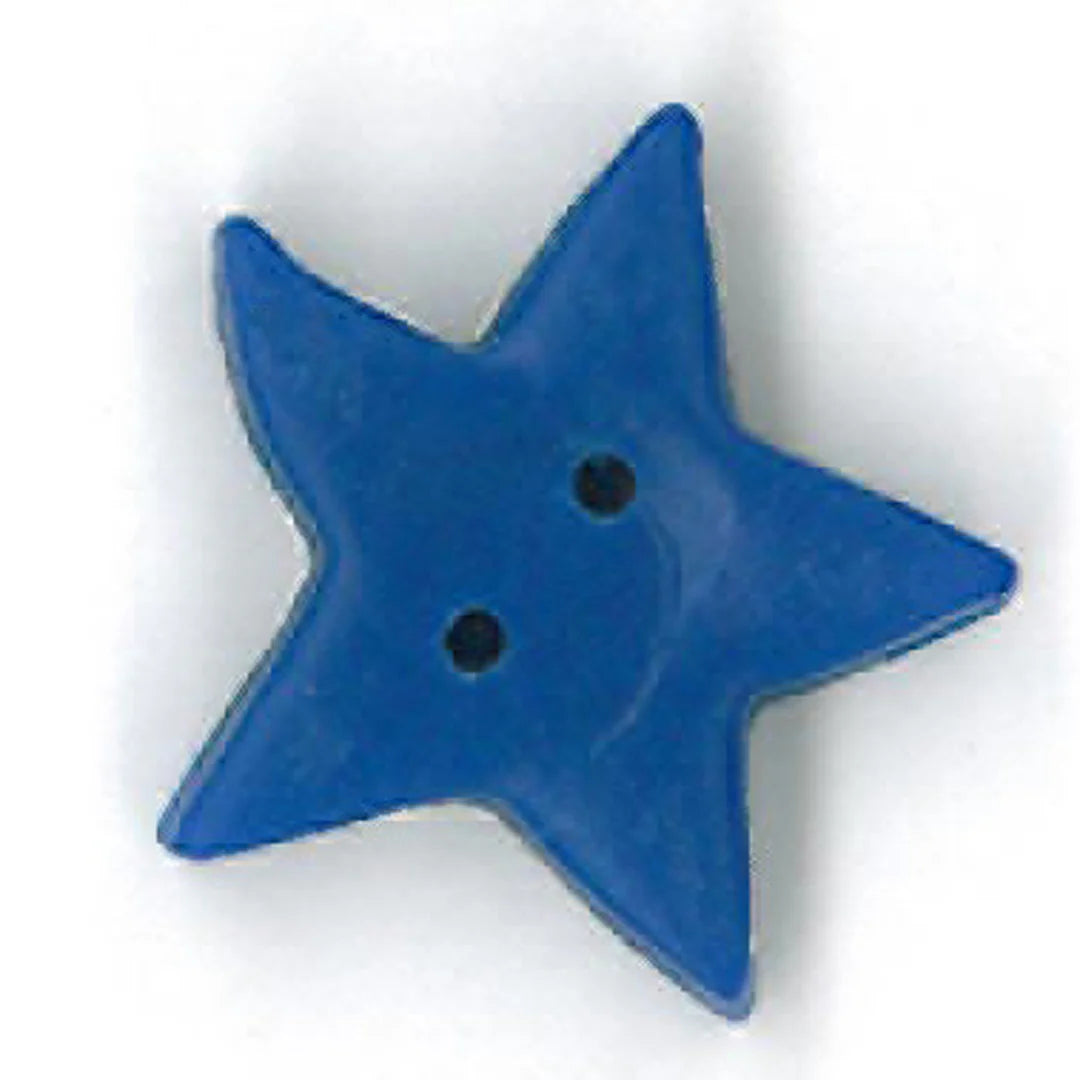 Large True Blue Star - Just Another Button Company