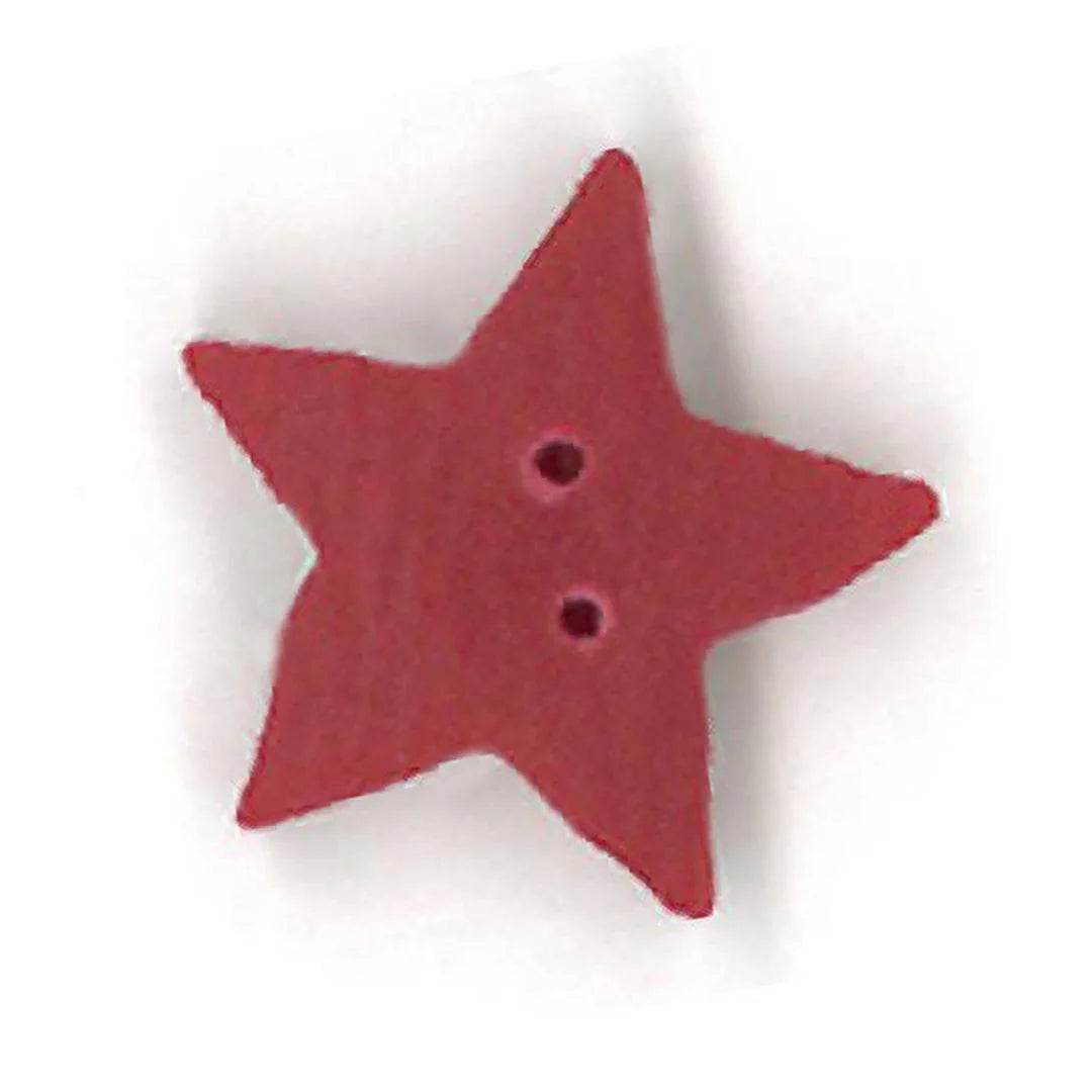 Large Red Star - Just Another Button Company