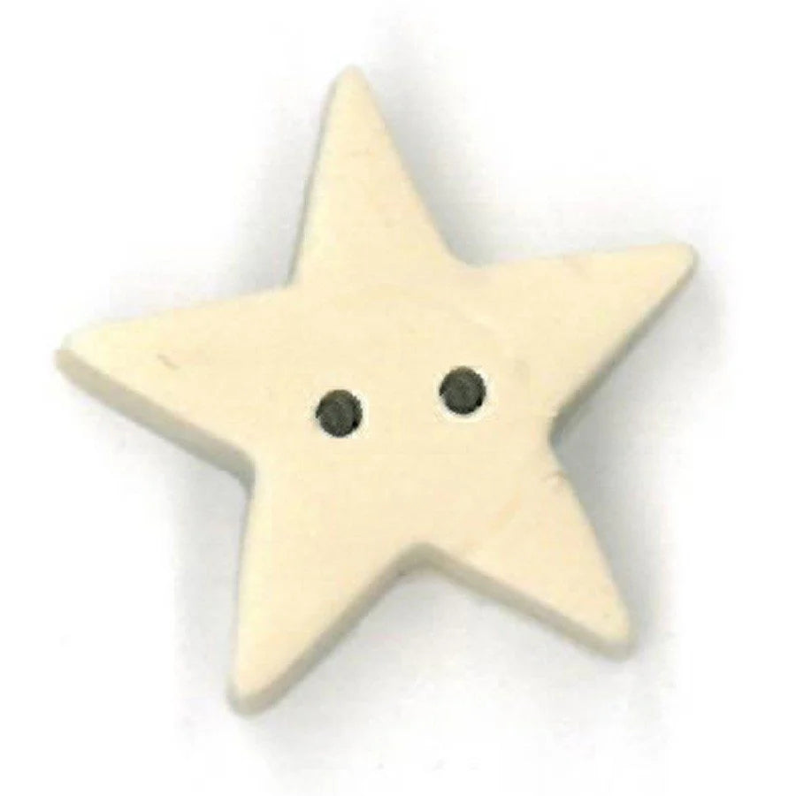 Large Tea-Dyed Star - Just Another Button Company
